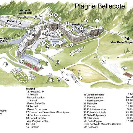 Renove Proche Des Pistes Avec Balcon - Fr-1-181-1945 Apartment La Plagne-Tarentaise